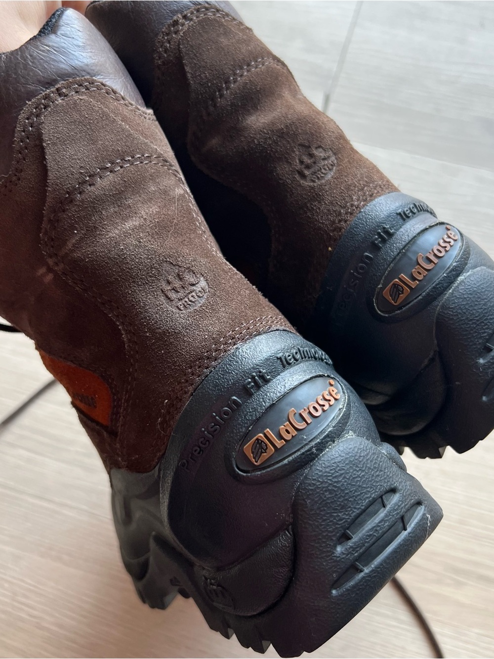 Lacrosse Brown Suede Hiking Boots - Picture 3 of 8